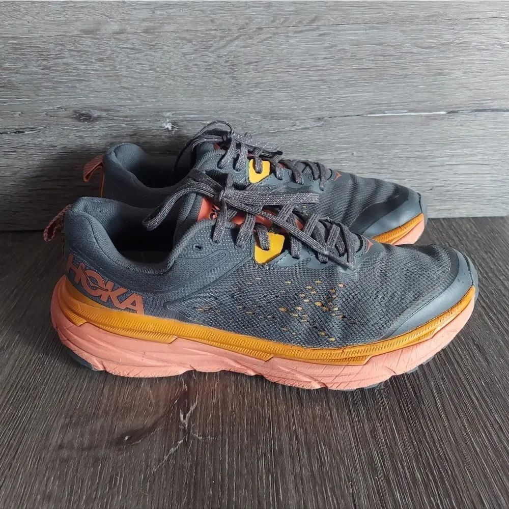 Hoka One One Challenger ATR 6 Trail Running Shoe, Size 8.5B